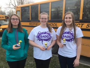 Brookings SADD Conference trophy winners